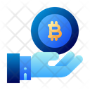 Investment In Bitcoin Icon