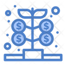 Investment Plant Investment Growth Money Icon