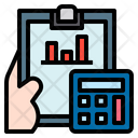Investment Report Economics Investment Icon