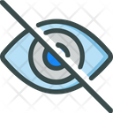 Eye Invisible Retina Icon