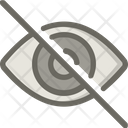 Eye Invisible Retina Icon