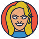 Invisible Woman Warrior Heroine Icon
