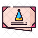 Invitaion Birthady Invitation Envelope Icon
