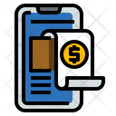 Invoice Digital Paperless Icon