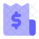Invoice Payment Dollar Icon
