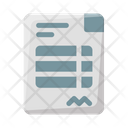 Invoice Accounting Bank Icon
