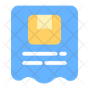 Invoice Receipt Package Box Icon