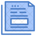 Invoice File Office Data Office Document Icon