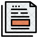 Invoice File Icon