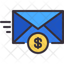 Invoice Mail Bill Mail Finance Mail Icon