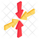 Inward Arrows Icon