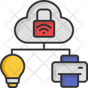 Iot Internet Of Think Cloud Icon