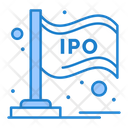 Ipo Flag Ipo Market Icon