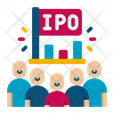 Ipo Initial Public Offering Icon
