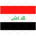 Flag Country Iraq Icon