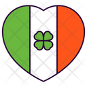 Ireland Ireland Flag Clover Icon