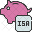 Isa Savings Retire Icon