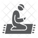Islamic prayer Icon