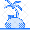 Island Palm Sand Icon