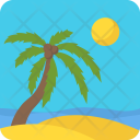 Palm Tree Tropical Icon