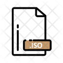 Iso Document Extension Icon