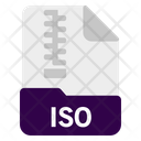 Iso File Document Icon