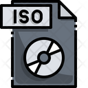 Iso File Iso File Format Icon