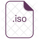 Iso File Document Icon
