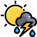 Isolated Thunderstorms Icon