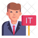 It Specialist It Manager Software Engineer Icon