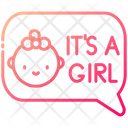 Its A Girl Icon