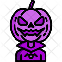 Jack O Lantern Spooky Terror Icon