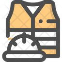 Jacket And Helmet Icon