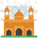 Mosque Religious Building Jamia Masjid Icon