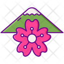 Mjapan Japan Sakura Icon