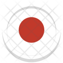 Japan Flag Circle Icon