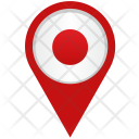 Japan Location Pointer Icon