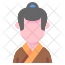 Japanese Man Traditional Icon