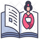 Japanese Traditional Book  Icon