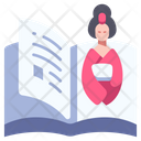 Japanese Traditional Book  Icon