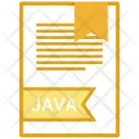Java file Icon - Download in Colored Outline Style