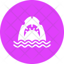 Jaws Shark Whale Icon
