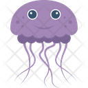 Fish Jellyfish Marine Creature Icon