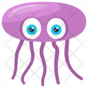 Jellyfish Octopus Transparent Icon