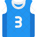 Basketball Jersey Player Icon