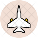 Jet With Arms Icon