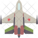 Jet Fighter Aircraft Icon