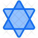 Jewish Star Xmas Icon