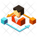 Job rotation Icon