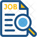 Job Search Magnifier Icon